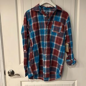Boys XL long sleeve button down
